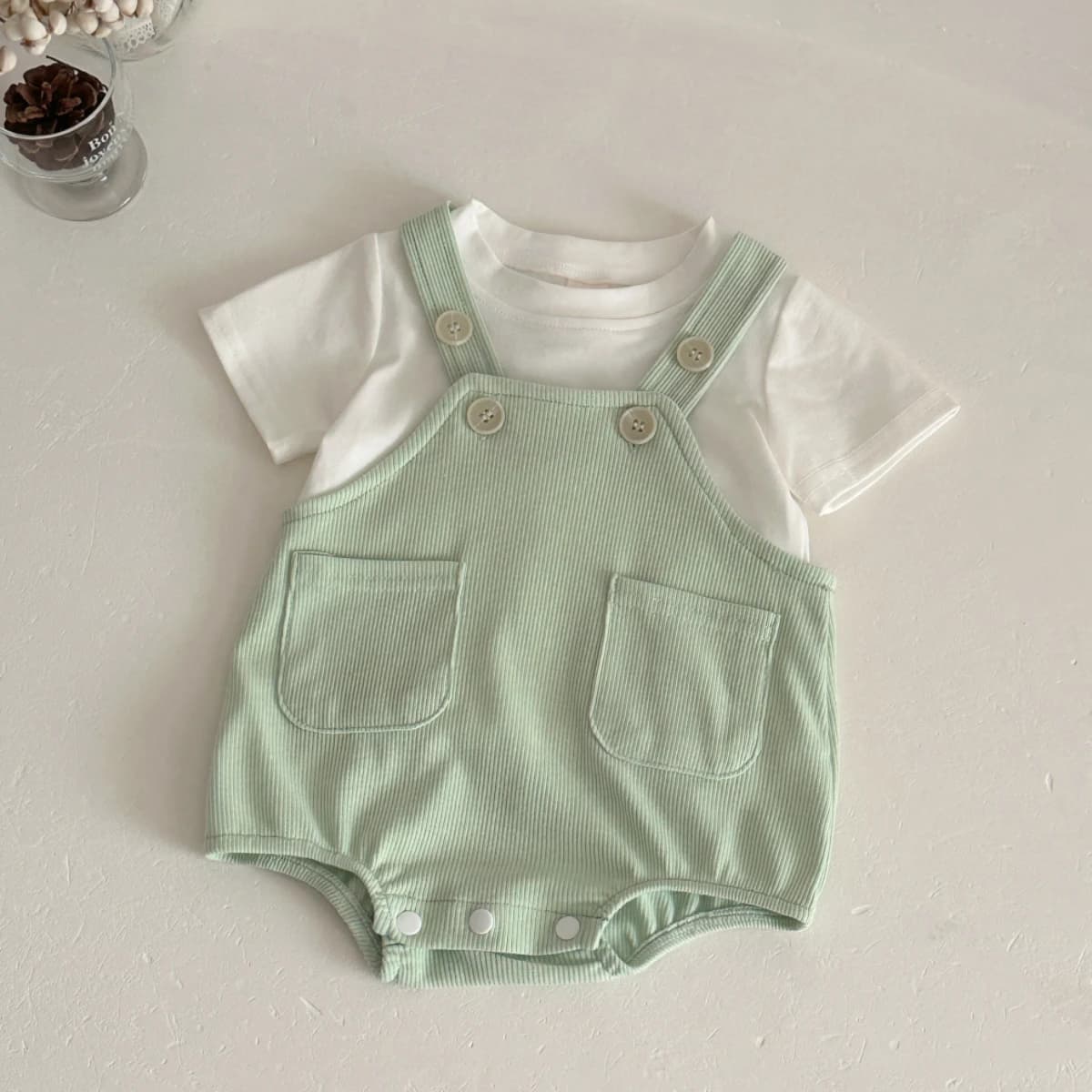 Vêtements d'été pour bébés, body en coton à manches courtes, vêtements pour nouveau-né fille et garç