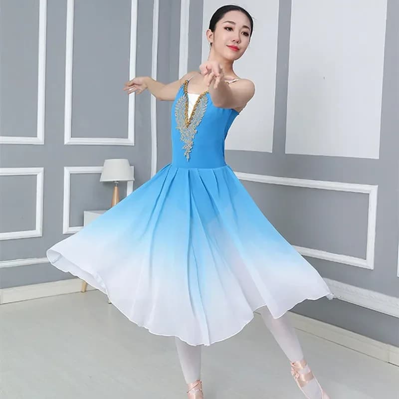 Vêtements de spectacle pour enfants, jupe de ballet, vêtements d'entraînement, jupe moelleuse, vêtem
