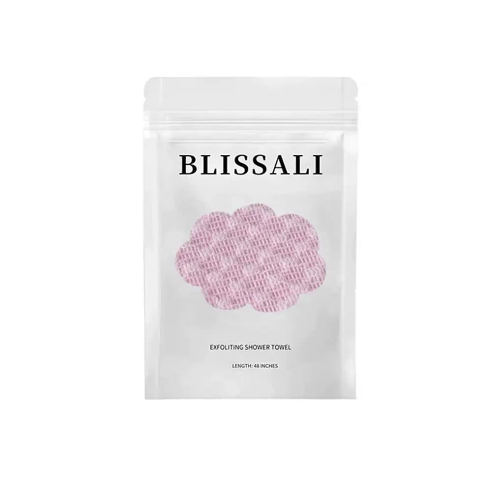 Serviette de bain exfoliante pour nettoyage en profondeur, brosse exfoliante pour le soin de la peau