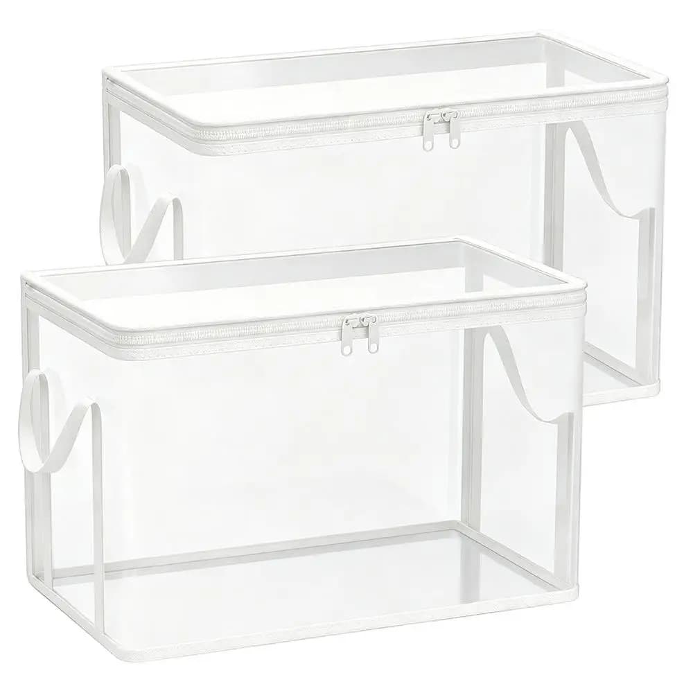Organisateur de rangement pour jouets en peluche, 2 pièces, bacs de rangement pour poupées en peluch