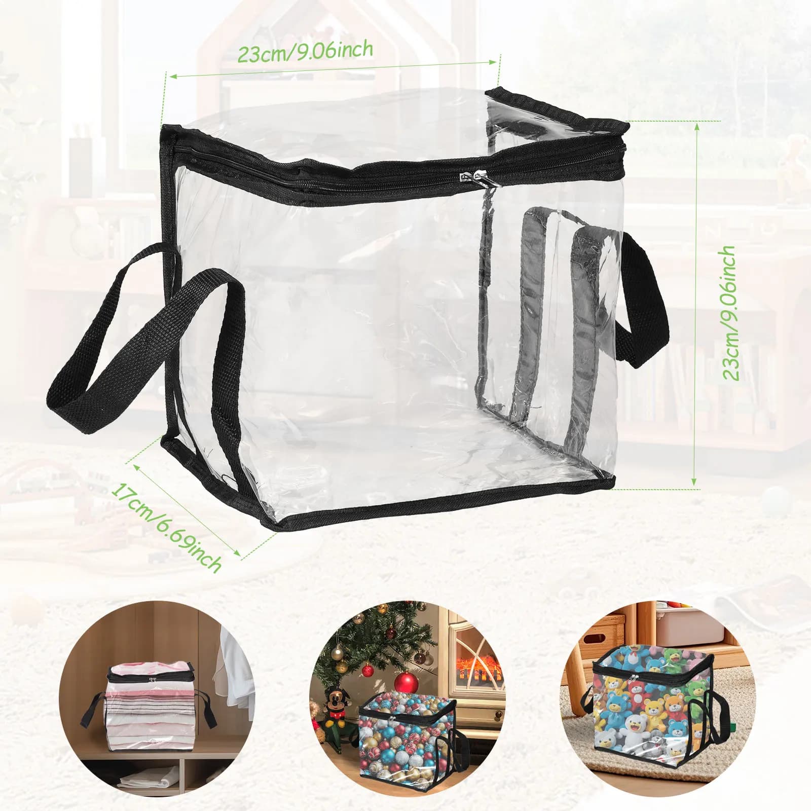 Sac de rangement pour jouets en peluche, sac de rangement pour jouets en PVC imperméable, sac de ran