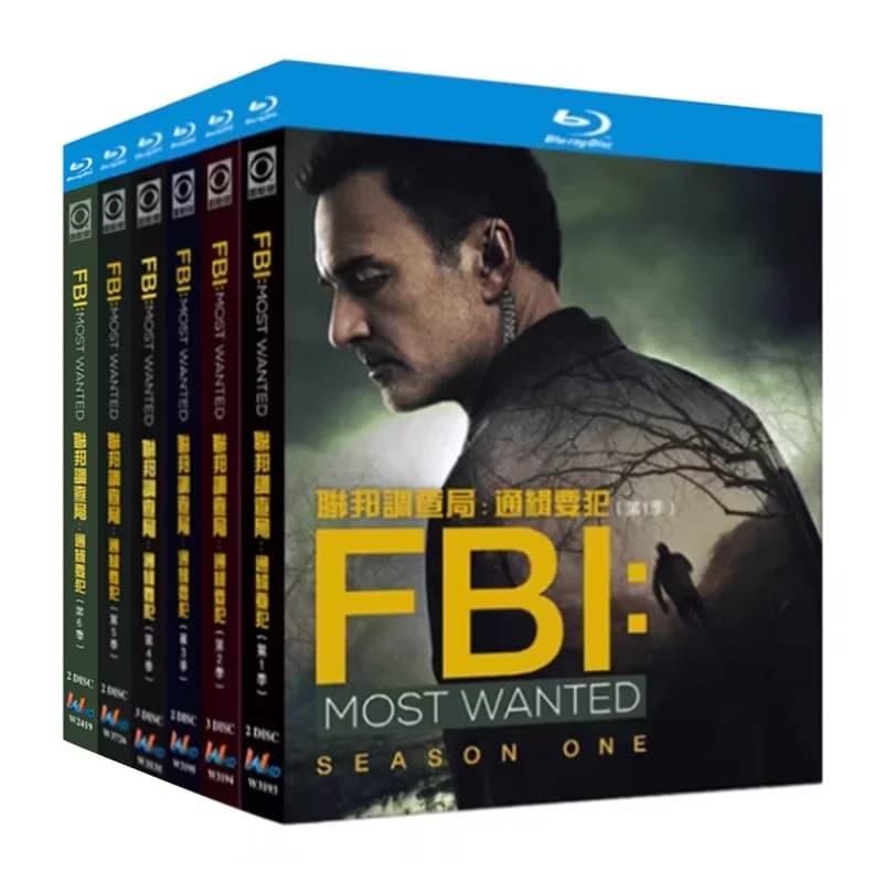 BD Blu-ray FBI : Les plus recherchés Saisons 1 à 6 Coffret de 14 disques