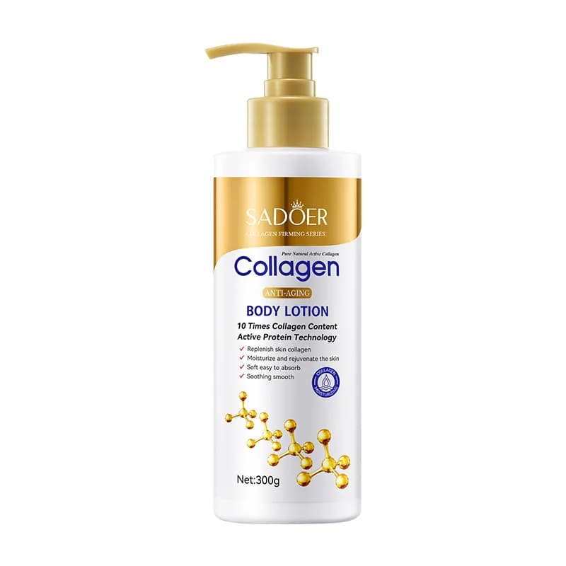 Lotion pour le corps au collagène pour raffermissant et hydratation – Hydratant intense Anti-âge pou
