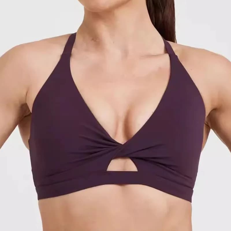 Soutien-gorge sport absorbant les chocs pour femmes, soutien-gorge haute résistance, sensation haut 