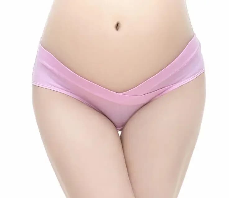 Sous-vêtements de maternité en coton pour femmes enceintes, culotte post-partum sous bosse, culotte 