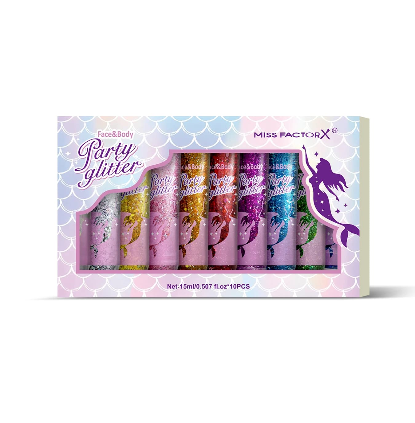 Gel à paillettes pour le corps, 10 pièces, cosmétiques à paillettes pour le visage de carnaval adapt