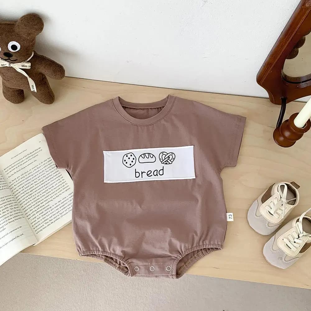 JXPrint-Combinaison à manches courtes pour bébé garçon et fille, vêtements décontractés pour nouveau
