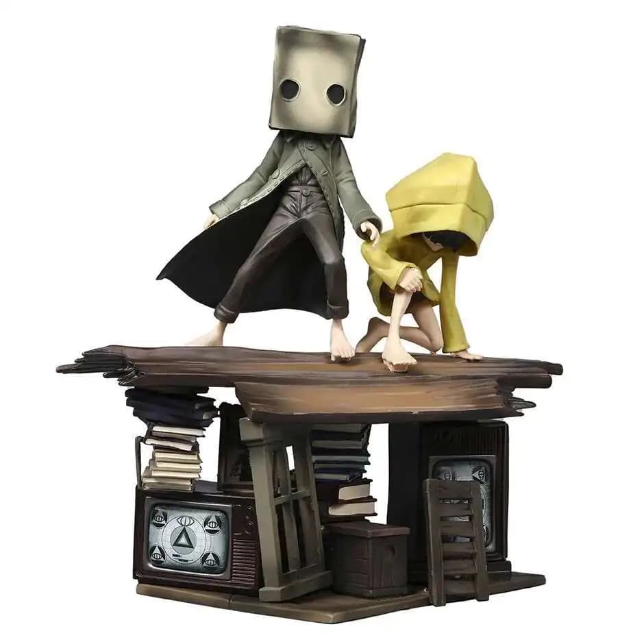 Nouveau 22CM petits cauchemars Six & Mono PVC Figure jouet Collection modèle Statue figurine modèle 