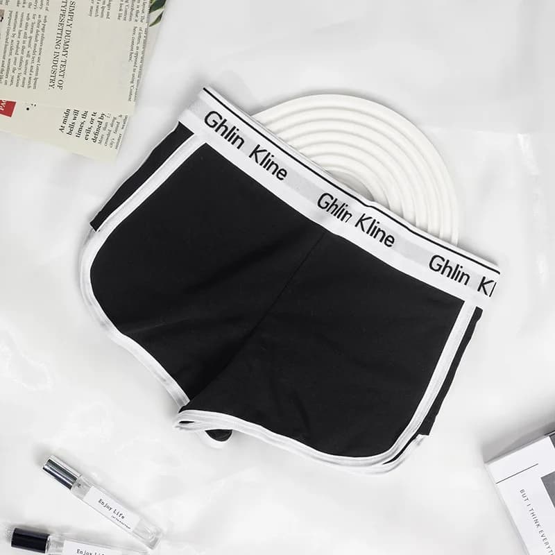 Culottes Boxer en Coton Confortables pour Femmes, Double Couche, Shorts de Sport, Culottes de Yoga, 