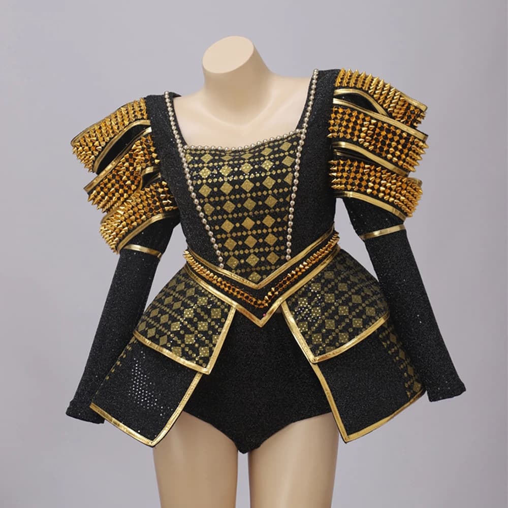 SIX The Musical Catherine of Aragon Cosplay Costume pour Femme, Tenues de Performance sur Scène, Ten