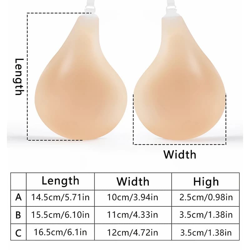 Soutien-gorge collant licou Push Up pour femmes, adhésif d'été, dos nu, sans bretelles, pour gros se