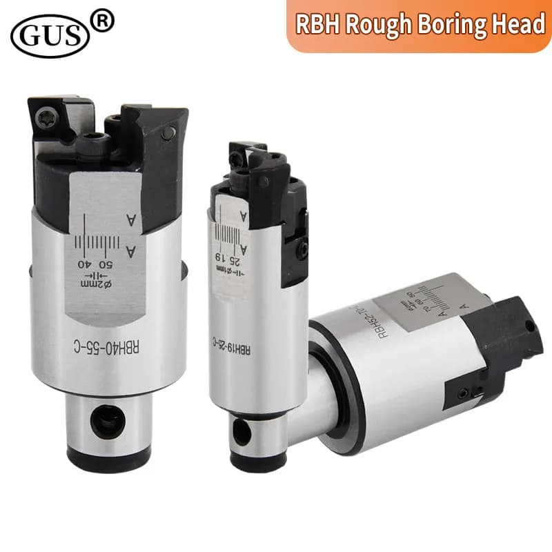 RBH Tête de fraise à aléser réglable à double tranchant RBH19-25 RBH25-33 RBH32-42 RBH40-55 RBH52-70
