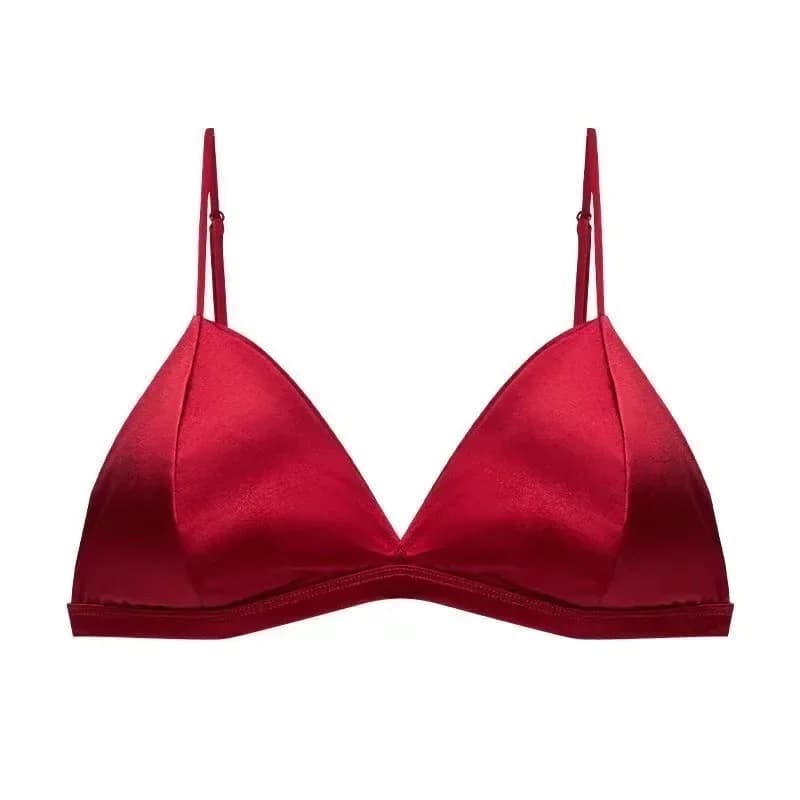 Soutien-gorge de Style français pour femmes, poitrine enveloppée, sangle d'épaule réglable, boucle u