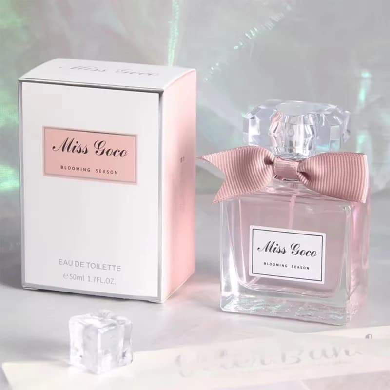 Parfum Miss Flower Blooming Season, spray floral de musc et de jasmin pour femmes, parfum fruité lon