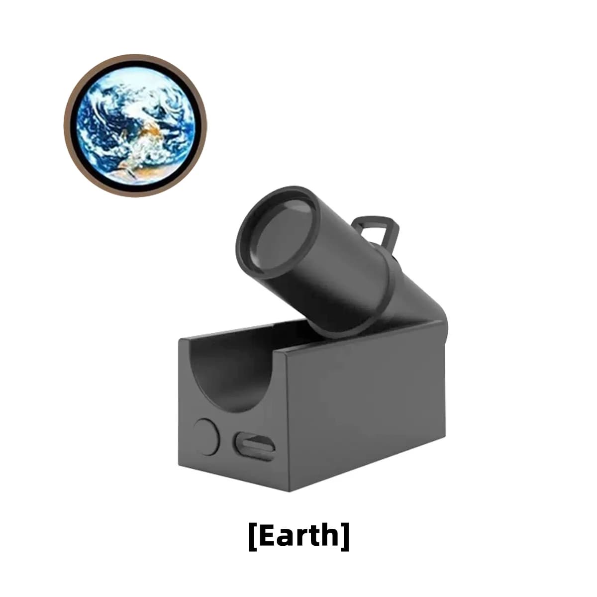 Lampe LED Rechargeable par USB, Projection de lune, lampe d'ambiance, décoration murale de fond de c