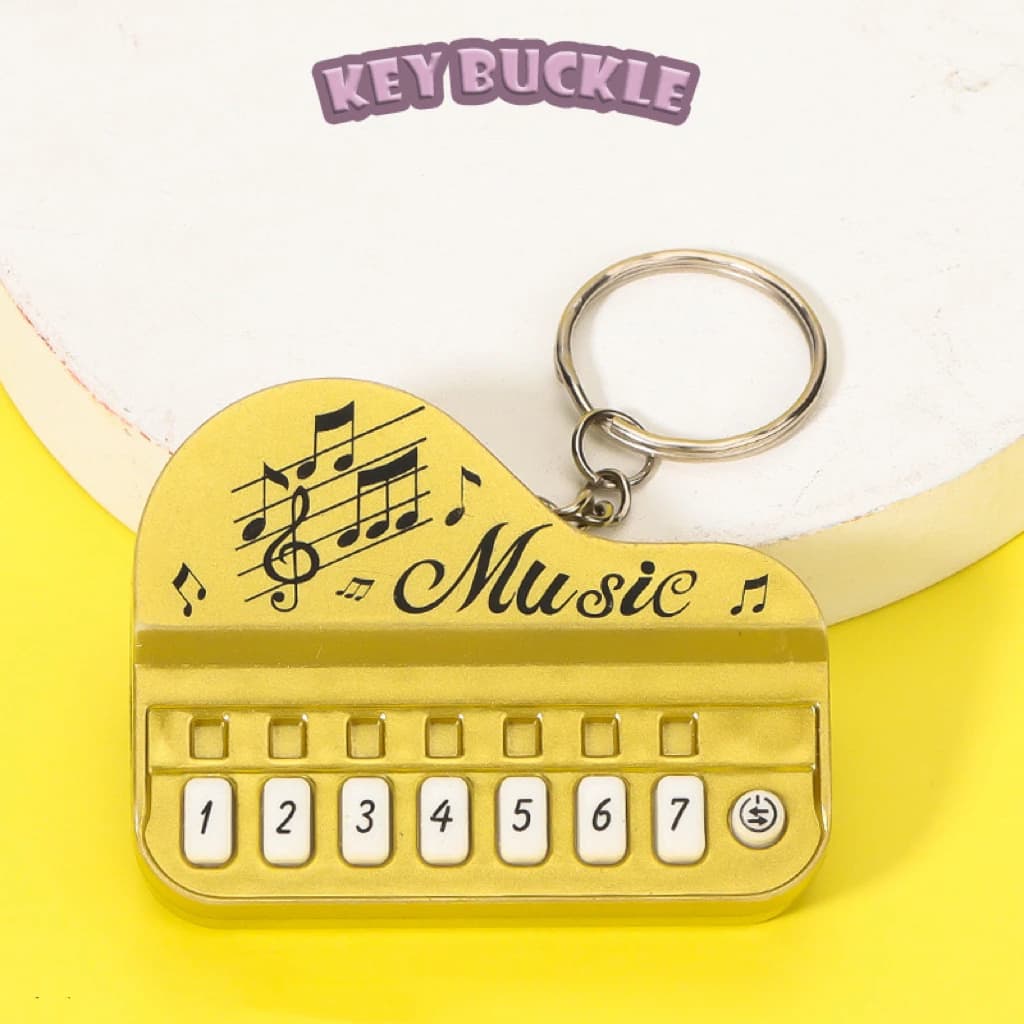 Porte-clés mini piano électronique, pendentif créatif, musique Shoous, jouet petit cadeau, 1 pièce