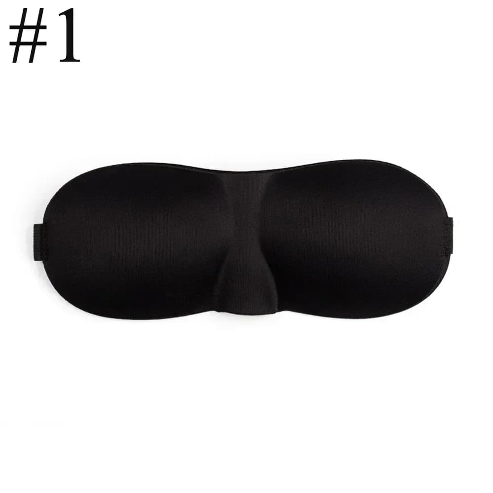 Masque pour les yeux pour dormir, tasse profilée 3D, bandeau Concave moulé, masques faciaux de nuit,