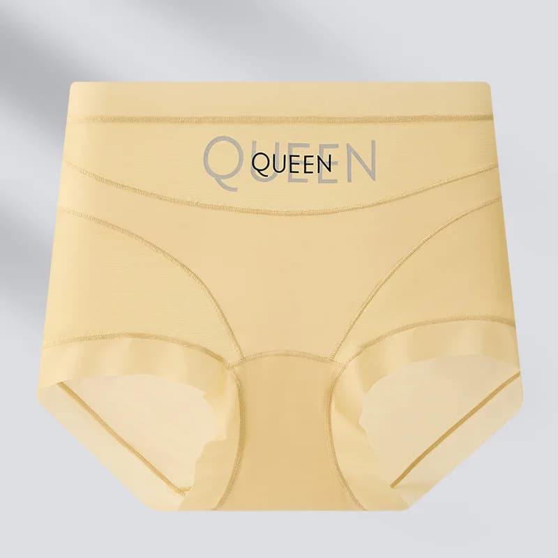 Culotte de contrôle du ventre taille haute pour femmes, sous-vêtements respirants sans couture en so