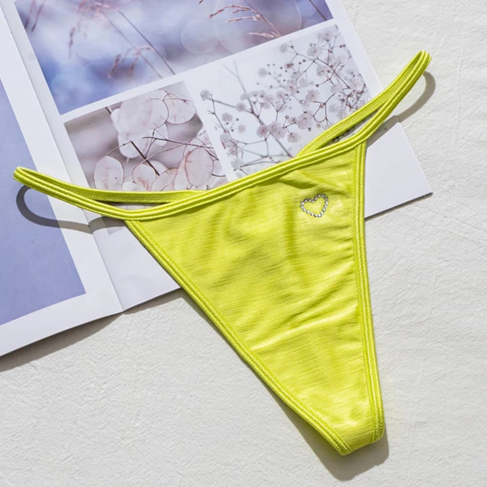 Lingerie saisonnière pour femme, culottes et strings légers à taille basse, pour usage quotidien