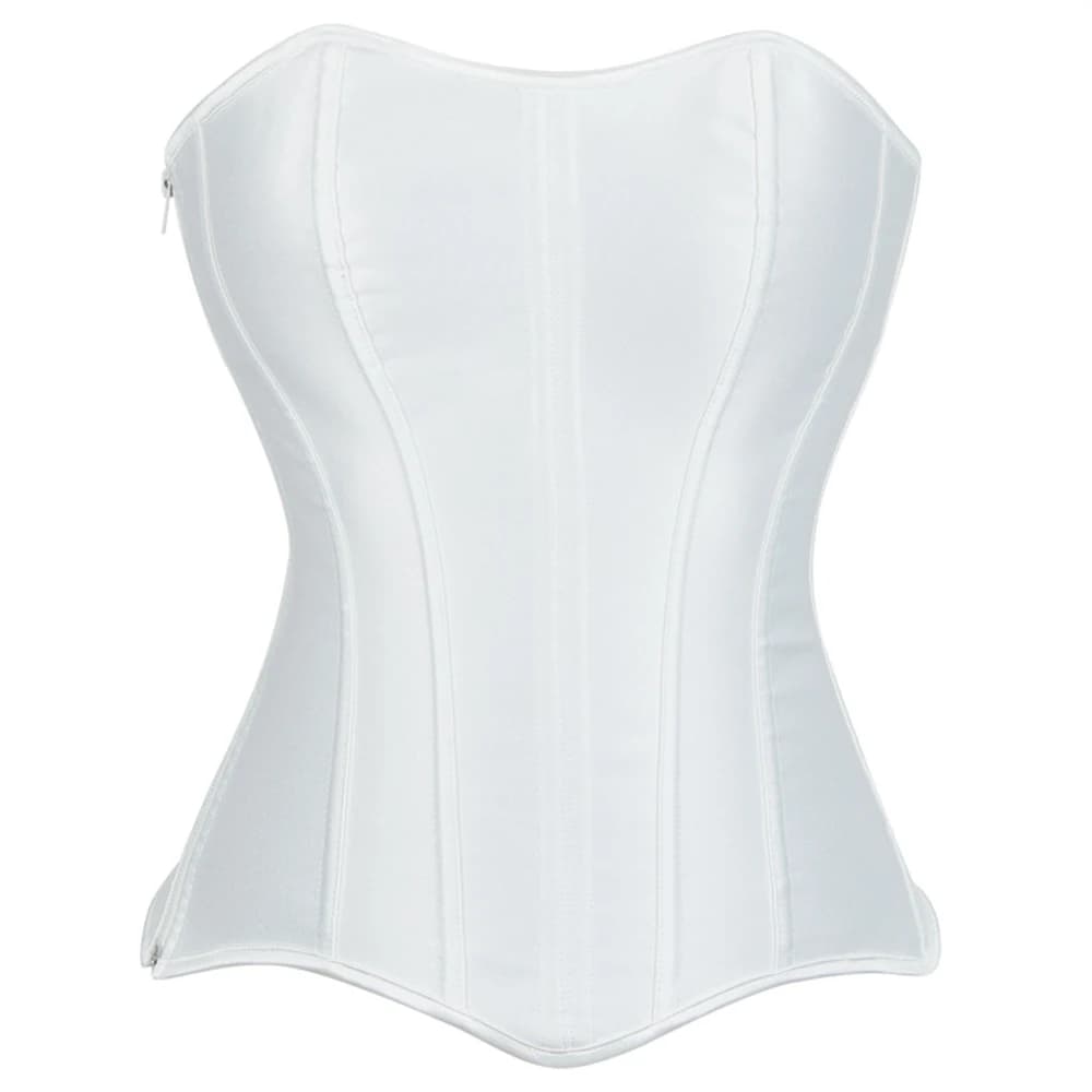 Corset noir pour femmes, bustier victorien à lacets, surbuste, sans manches, gothique, modelant le c