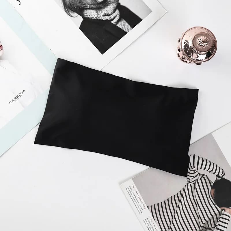 Soutien-gorge bandeau sans bretelles sans couture pour femme, invisible, sans armatures, confortable