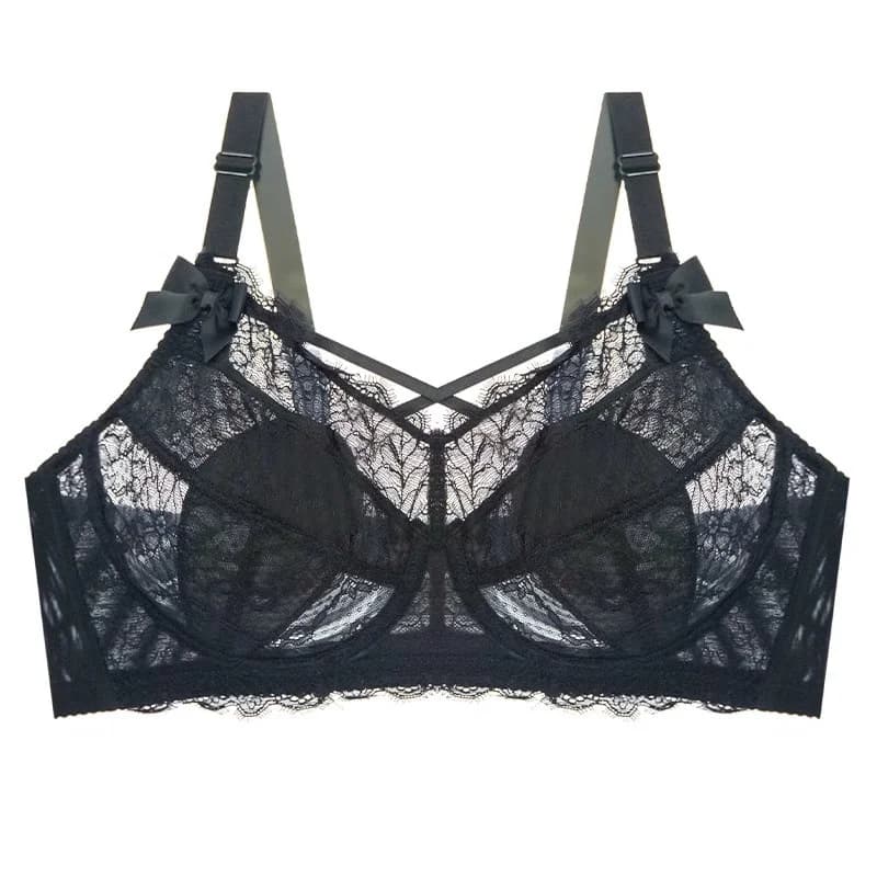 Ensemble de soutien-gorge minimiseur à armatures pour femme, couverture complète, mince, sexy, anti-