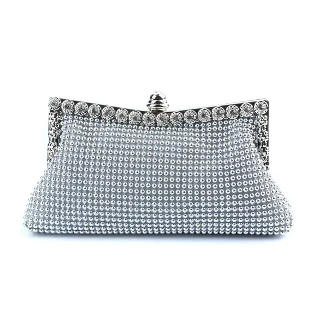 Pochette de soirée dorée à paillettes pour femme, sac à main de fête élégant, sac à main argenté, sa