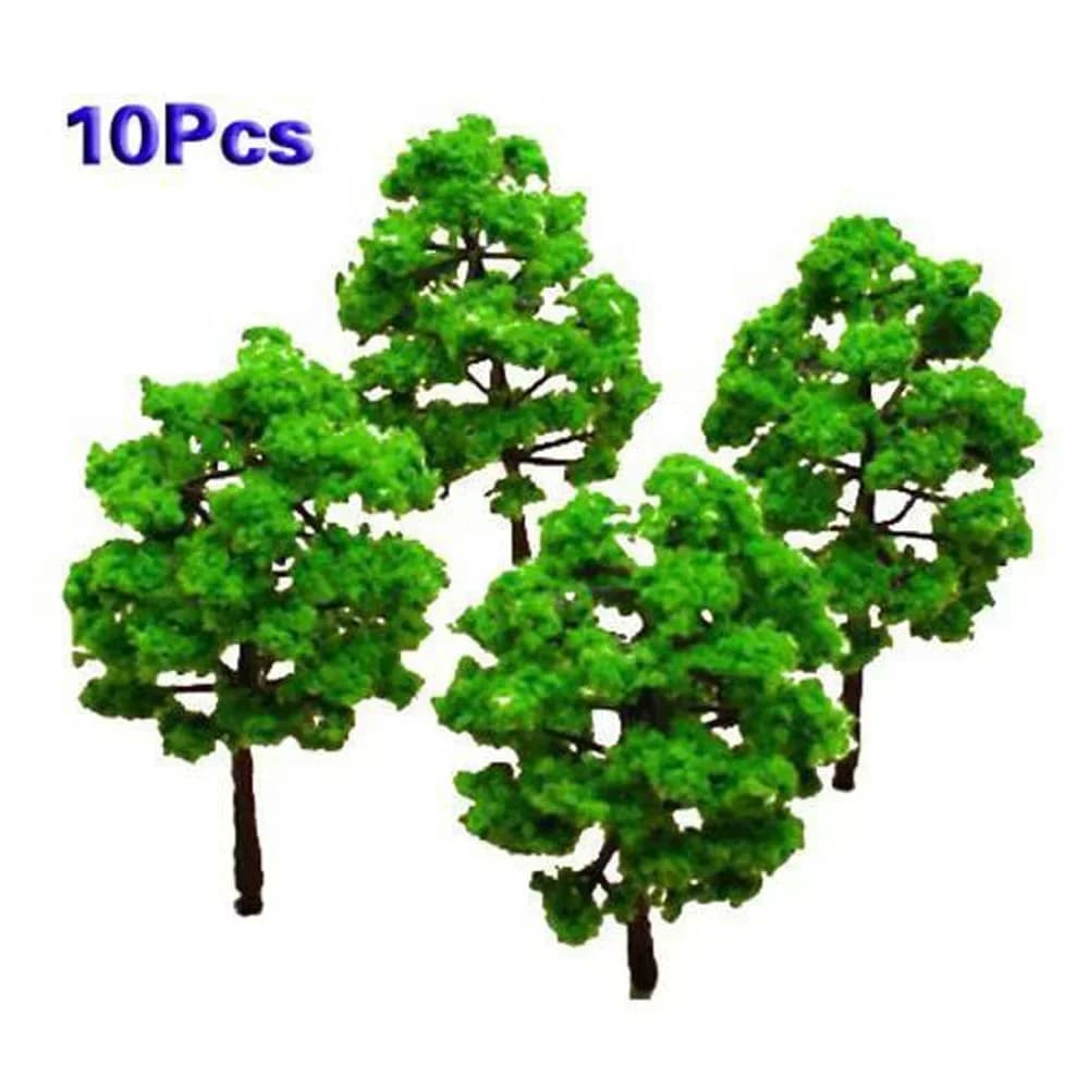 10 pièces 8cm modèle arbre paysage paysage décoration modèle nu arbre coffre Train disposition arbre