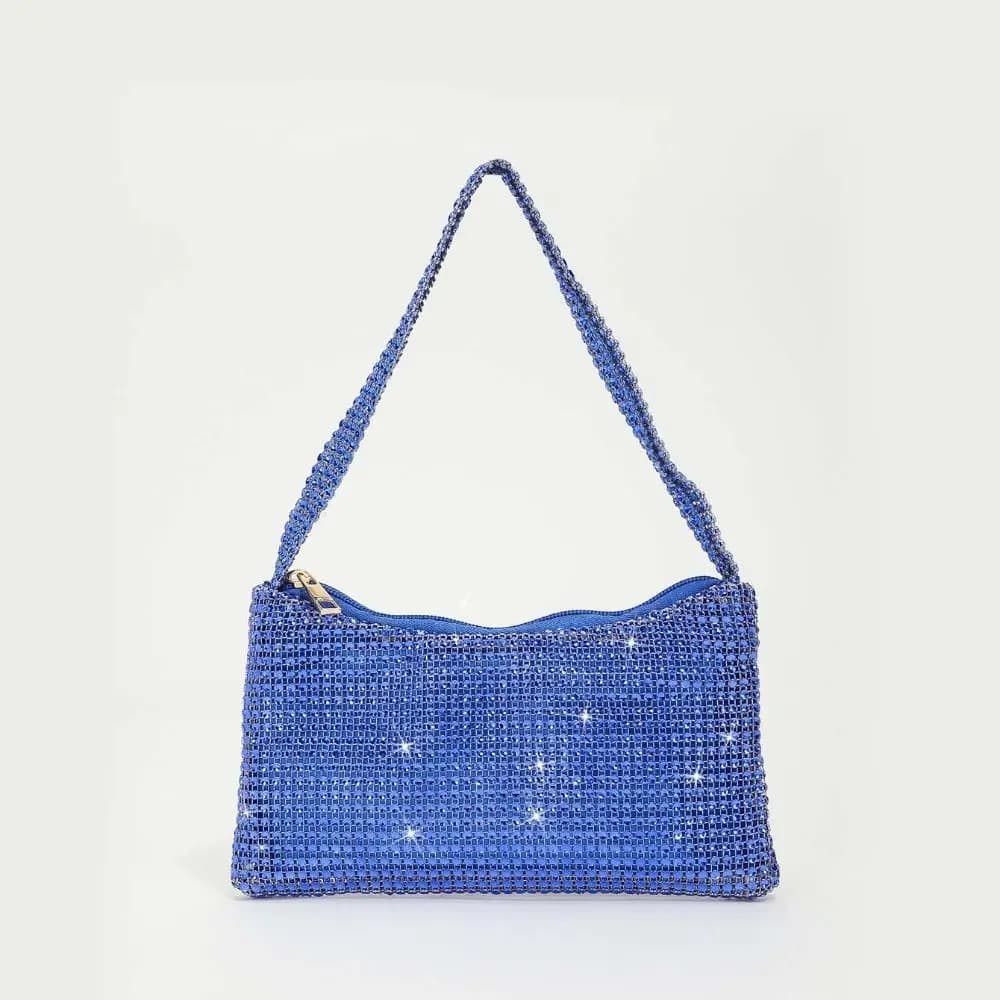 Sac de Banquet de soirée brillant français, Mini sac sous les bras, sac à bandoulière à paillettes,