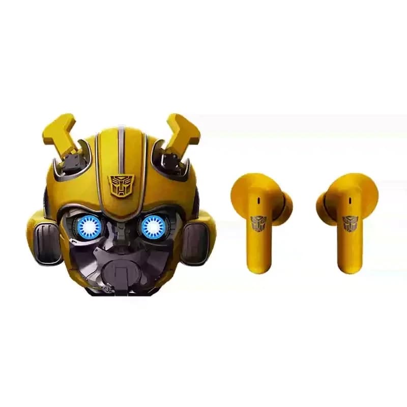 Casque sans fil Killerbody Transformers Bumblebee avec ANC, écouteurs Bluetooth en alliage, casque d