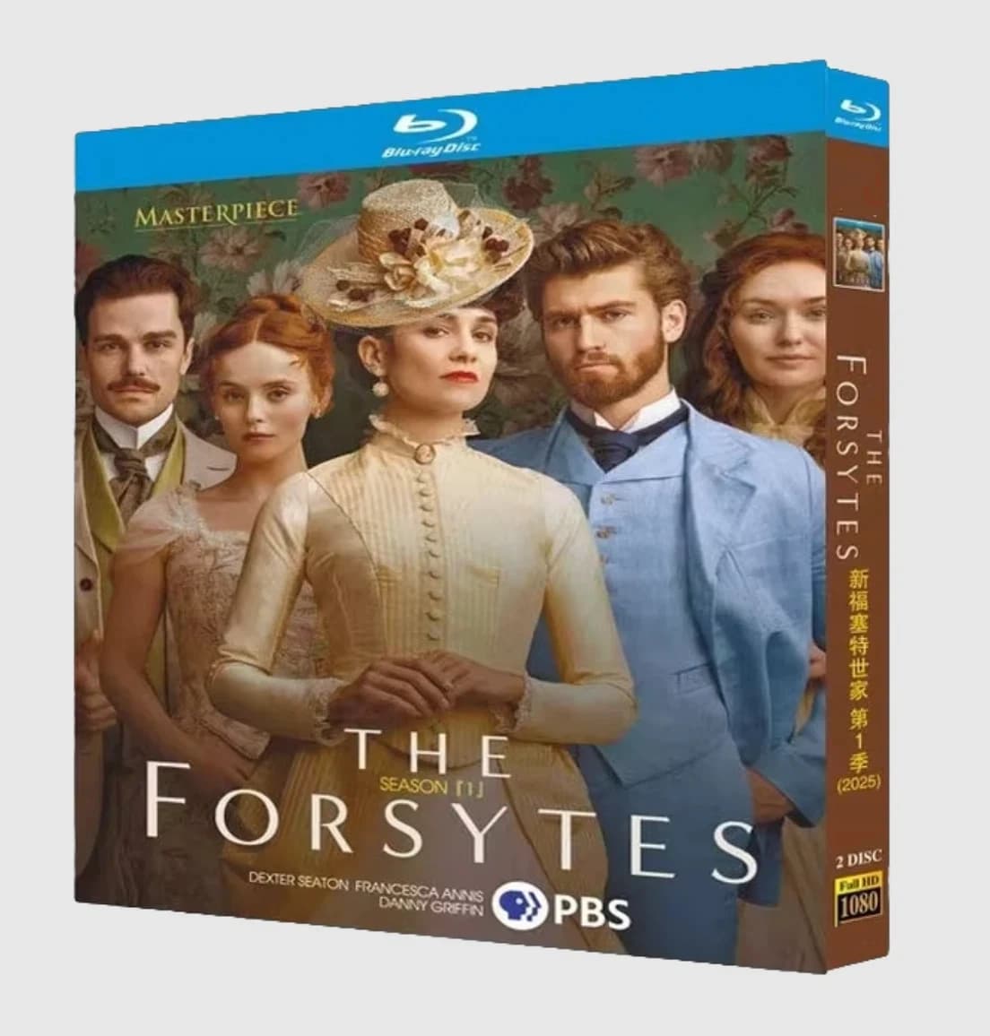 The Forsytes Saison 1 (2025) Coffret Blu-ray haute définition 2 disques DVD