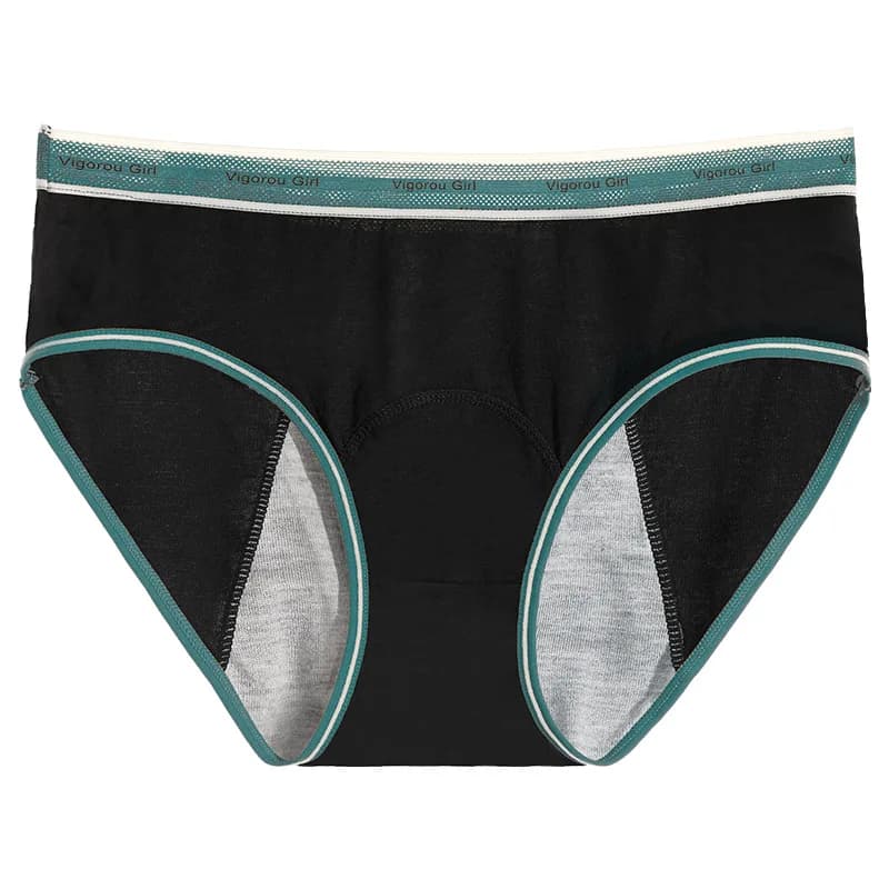 Culotte menstruelle pour femmes, lourde, absorbante, réutilisable, hygiène physiologique, taille moy