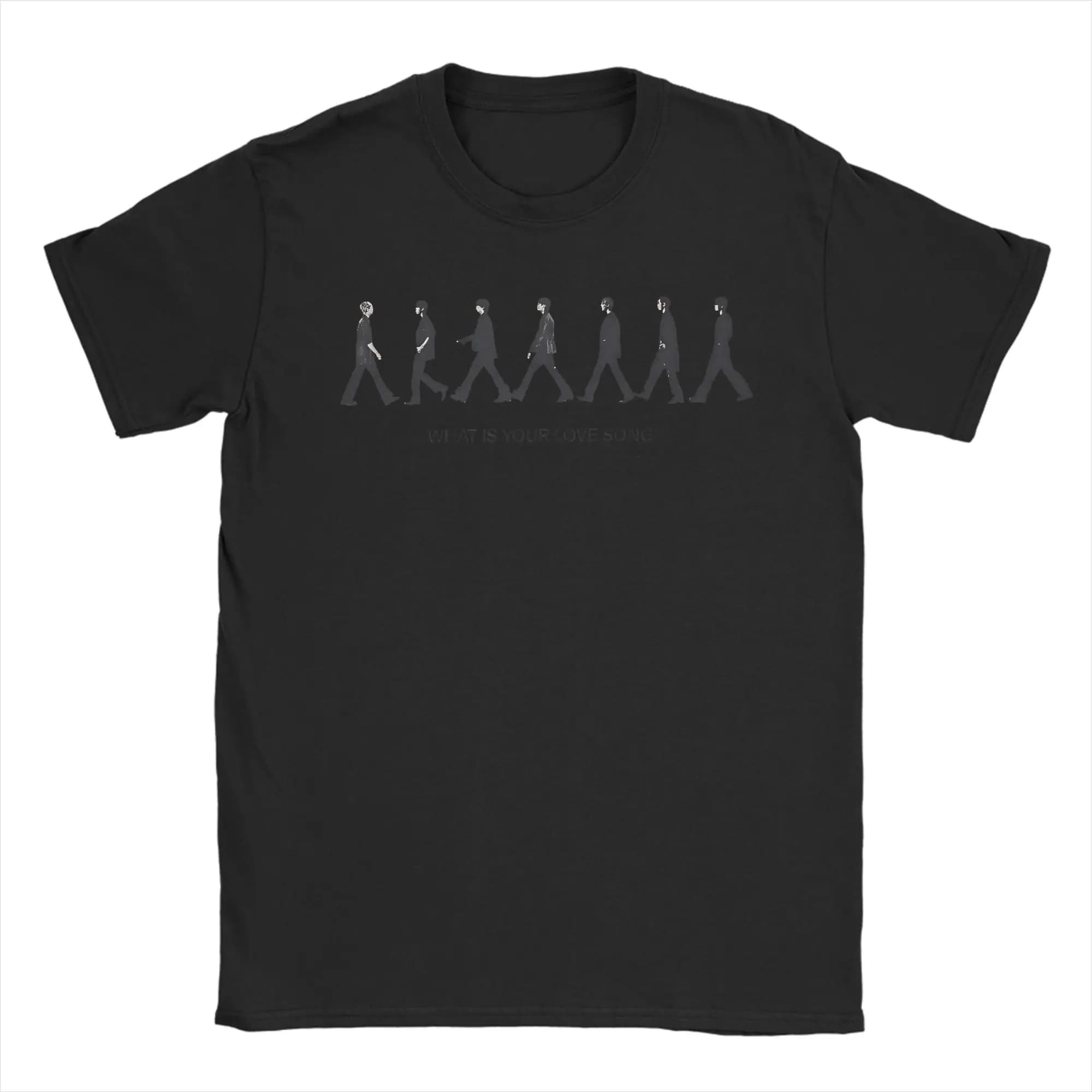 Silhouette What Is Your Love Song T-shirts pour hommes Crazy Tee Shirt T-shirt à manches courtes et 