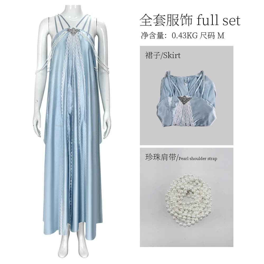 BRM Padme – chemise de nuit Cosplay Fantasia, robe de nuit, déguisement pour femmes adultes, costume