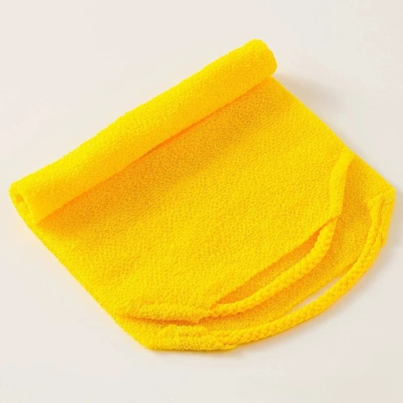 Lingette exfoliante pour la beauté de la peau, Gant de toilette japonais, Serviette de bain en nylon
