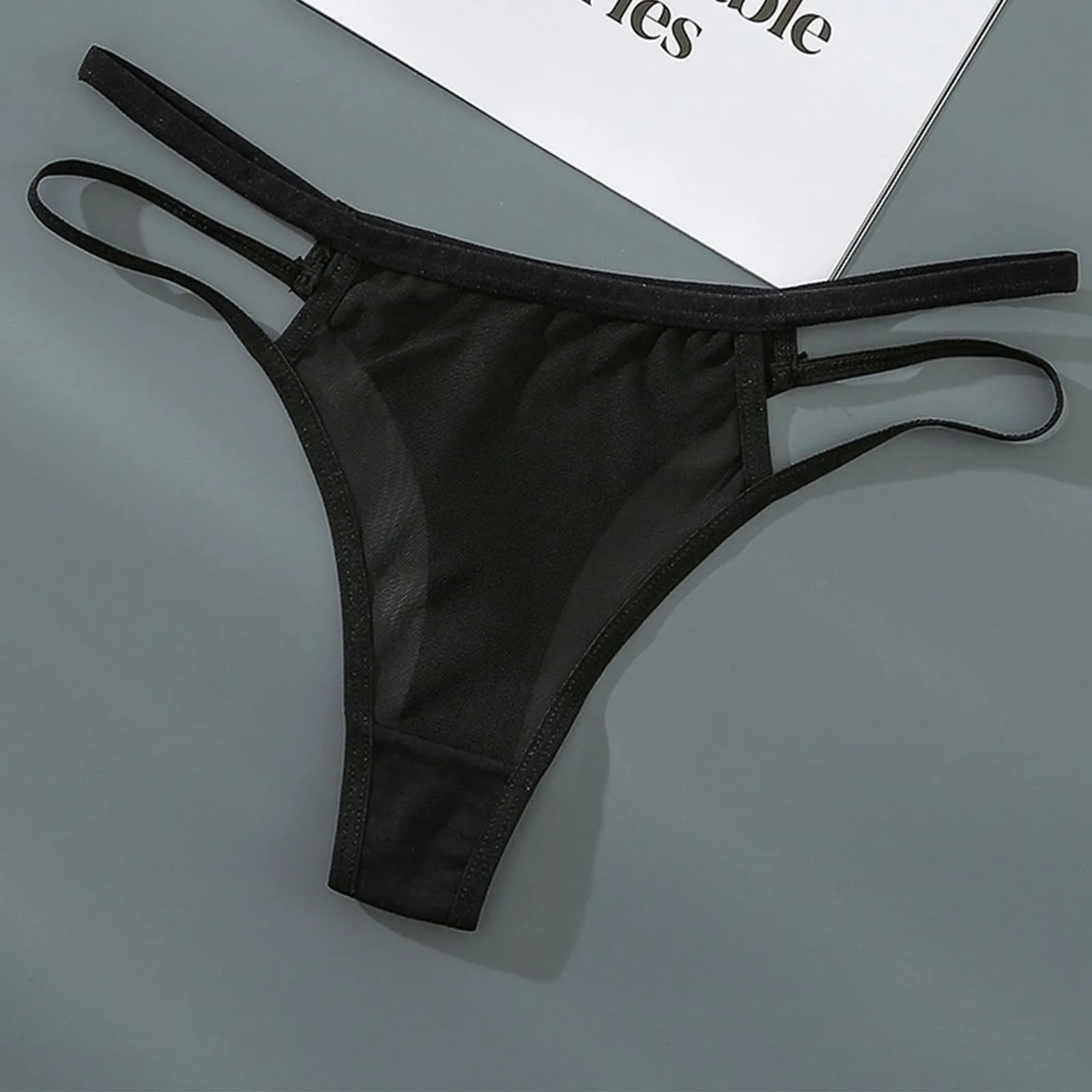Sous-vêtements Sexy pour femmes, culottes et tongs, doux pour la peau, Hipster, slips Sexy en maille