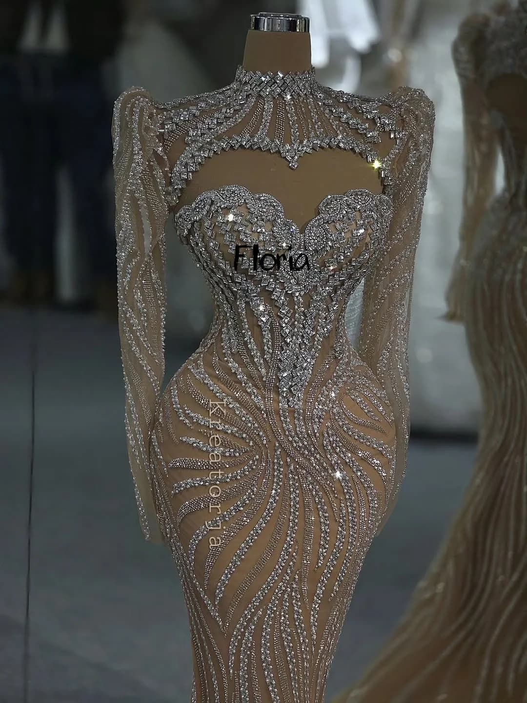 Robe de soirée de mariage pour femme avec veste, design deux pièces, robe de bal de luxe, robe de in