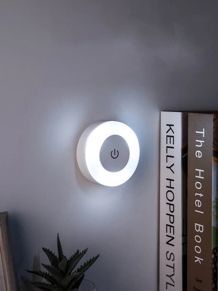 Économie d'énergie Led capteur tactile veilleuses USB Rechargeable magnétique applique murale chambr
