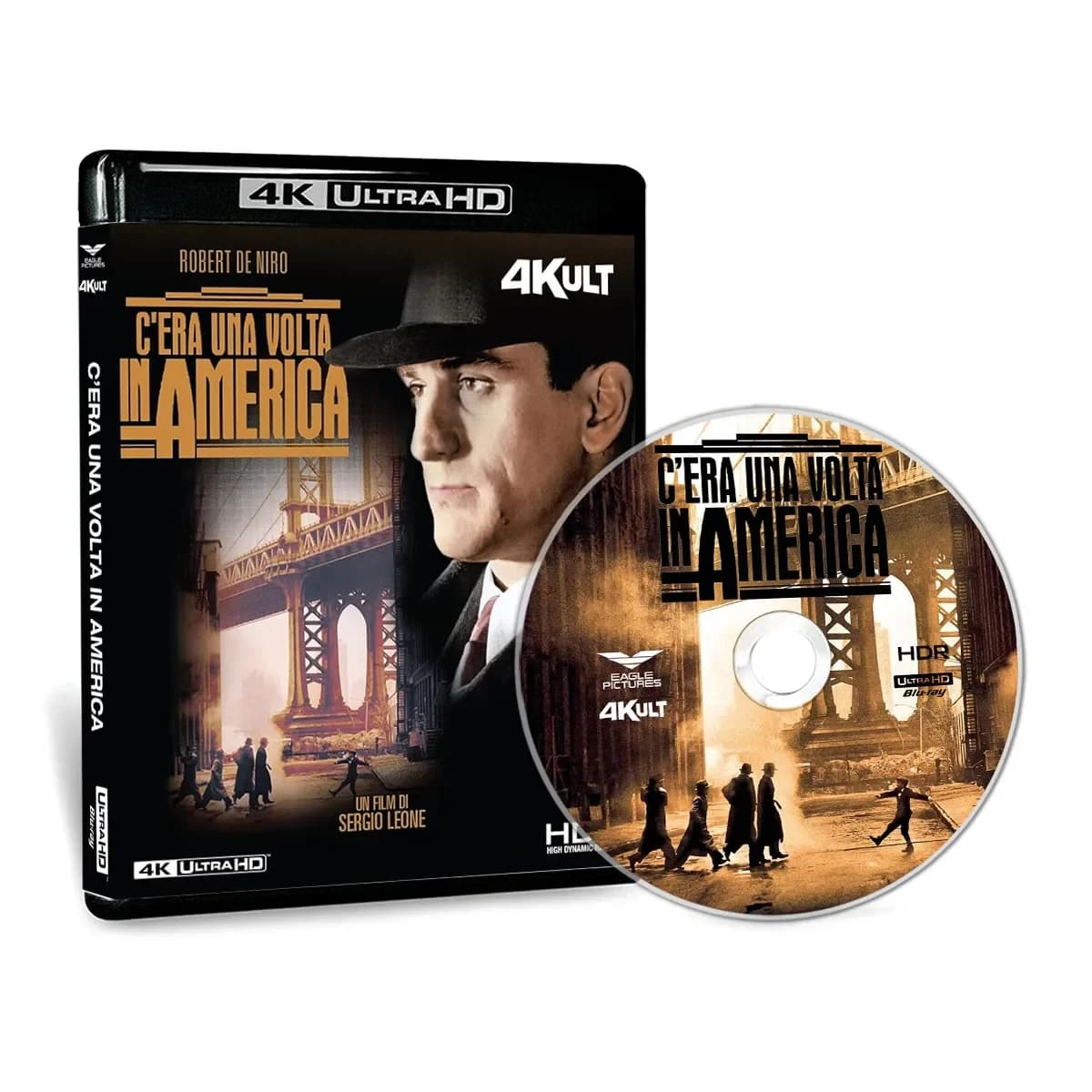 4K UHD Once Upon a Time in America/C'era una volta in America (1984) Disque Blu-ray, Dolby Vision DT