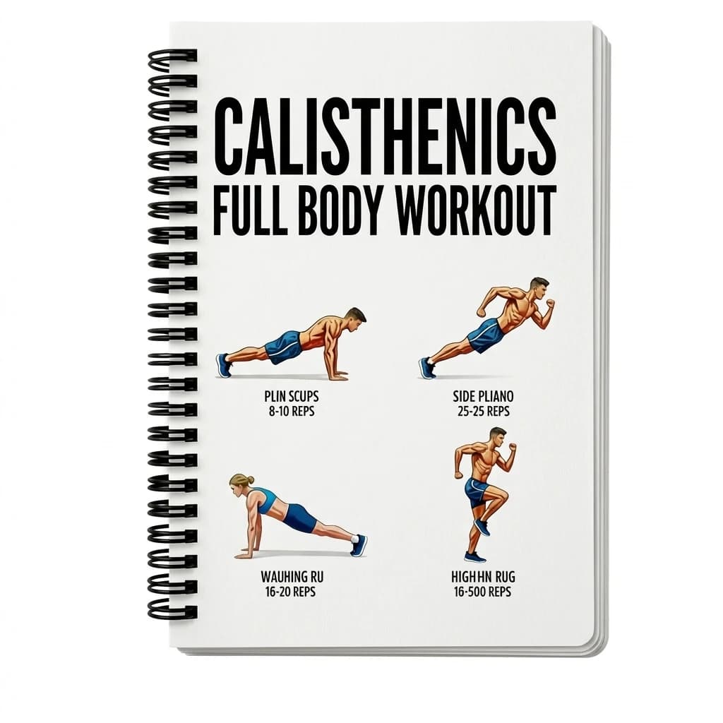 Carnet d'entraînement complet du corps : Guide quotidien d'entraînement, planificateur de fitness po