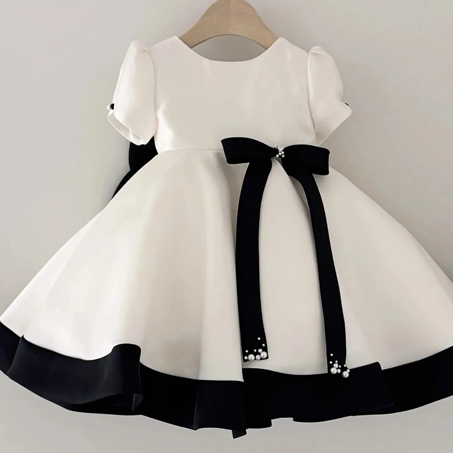 Robe de princesse bordeaux pour filles, robe de soirée formelle pour enfants, costume de spectacle v