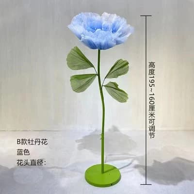 Fleurs artificielles en soie à ouverture et fermeture automatiques, décorations mécaniques pour mari