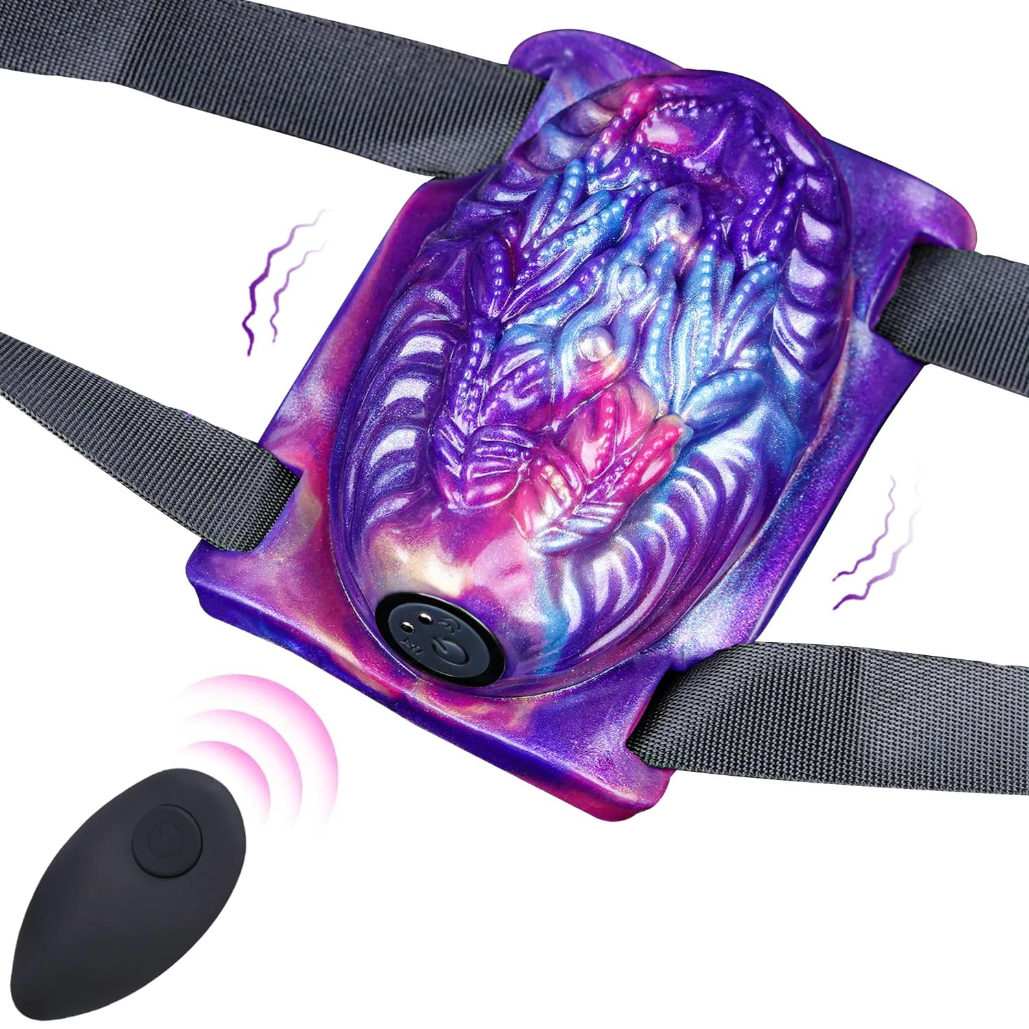 Vibromasseur de culotte portable pour femmes, masseur de préliminaires avec télécommande, 10 Modes d