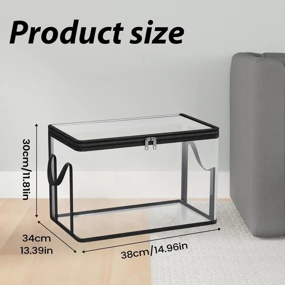 Boîte de rangement pour jouets en peluche, 2 pièces, bacs de rangement pour poupées, conteneur de ra