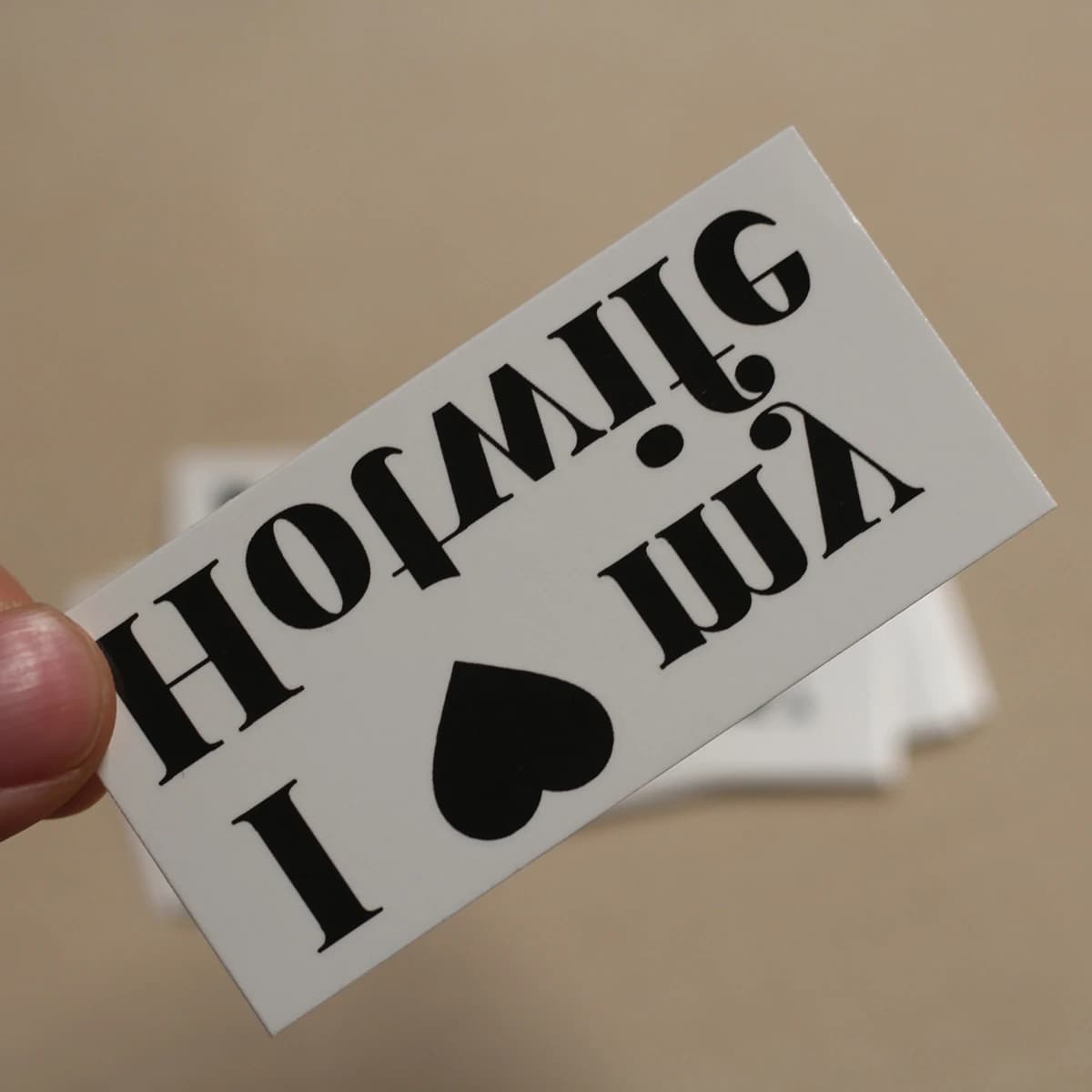 Tatouage temporaire pour adultes « i love my hotwife », autocollant artistique corporel pour hommes 