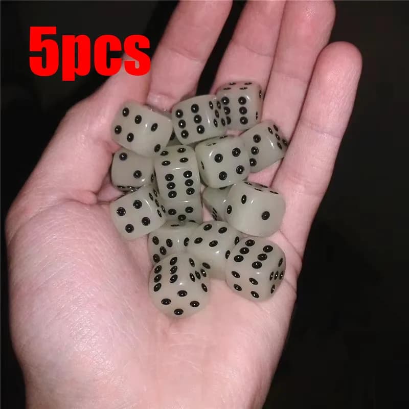 5/10/20/30 pièces de dés lumineux pour jeux de société, divertissement nocturne en bar et KTV
