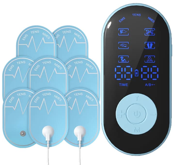 Nouveau masseur corporel, stimulateur musculaire, 18 modes, 30 intensités, EMS TENS, outil de massag