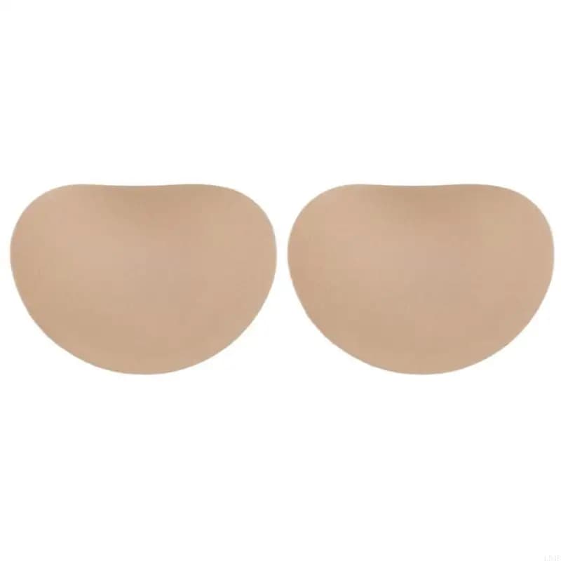 L93F Femmes BRA PADS Double facette-soutien-gorge collante Inserts réutilisables Push Up Sport Bra C