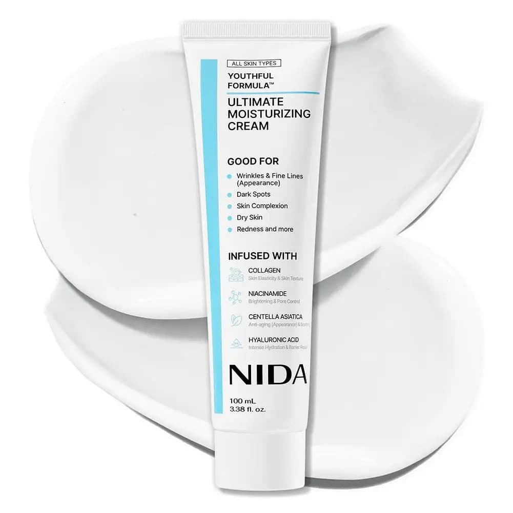 NIDA crème hydratante multi-action crème pour le visage rajeunissante répare les dommages crème ulti