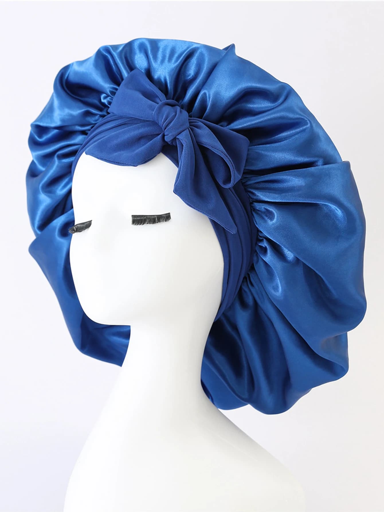 Nouveau Bonnet en soie pour dormir femmes Bonnet en Satin Bonnet de cheveux bonnet de nuit écharpe e